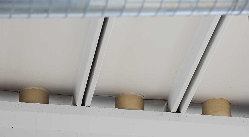 Fissaggio tegolo – trave tramite realizzazione di pilastrini